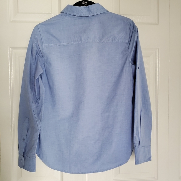 StitchFix Skies Are Blue Chambray Long Sleeve Top - Picture 3 of 9